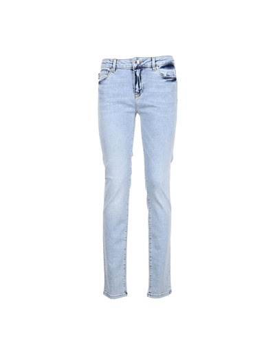 Love Moschino Womens Sky Blue Jeans