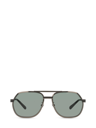 Gucci Gg0981s Ruthenium Sunglasses In Grey