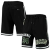 Pro Standard Giannis Antetokounmpo Black Milwaukee Bucks Player Replica Shorts In Black
