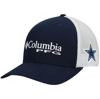 COLUMBIA COLUMBIA NAVY/GRAY DALLAS COWBOYS PFG FLEX HAT