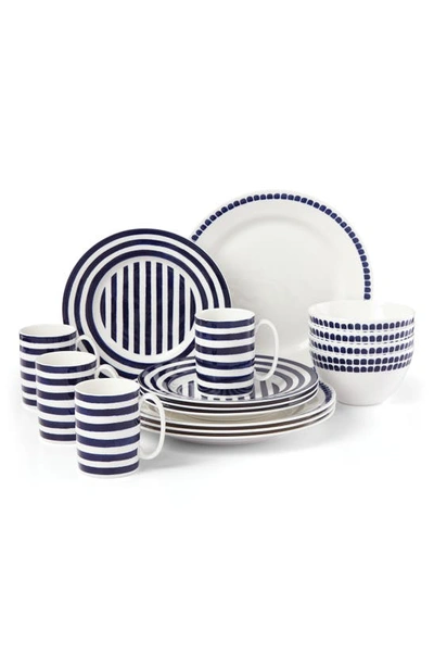 Kate Spade Charlotte Street North 16-piece Dinnerware Set In White