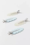 Urban Outfitters Crease-free Hair Clip Set In Blue