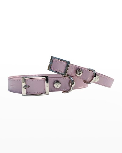 Shaya Pets Taylor Pet Collar In Blush Pink