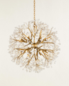 John-richard Collection 28.5" Spherical 12-light Quartz Chandelier