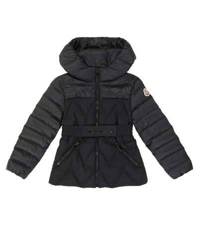 Moncler Babies' Arialda羽绒夹克 In Black