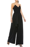 MAC DUGGAL RUCHED WIDE LEG JUMPSUIT