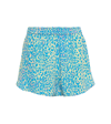 Stella Mccartney Shorts With Animal Print In Multicolor