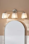 Anthropologie May Vanity Sconce In Silver