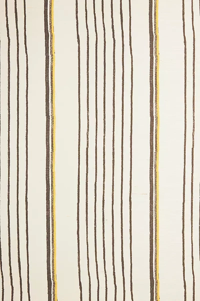 Nathan Turner Stripe Grasscloth Wallpaper In Brown