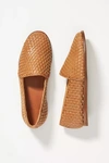 Nisolo Mara Woven Loafers In Brown