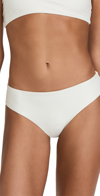 MIKOH CRUZ BAY FULL COVERAGE BIKINI BOTTOMS ECRU