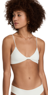 Mikoh Kaloko Bikini Top In Ecru