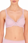 NATORI FEATHERS FULL FIGURE CONTOUR UNDERWIRE T-SHIRT EVERYDAY PLUNGE BRA (30H) WOMEN'S