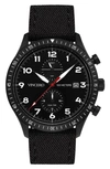 VINCERO ALTITUDE CHRONOGRAPH FABRIC STRAP WATCH, 43MM