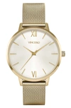 VINCERO EROS MESH STRAP WATCH, 38MM