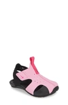 Nike Sunray Protect 2 Sandal In Psychic Pink/ Fuchsia-black