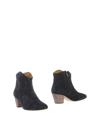 Isabel Marant Ankle Boots In Black