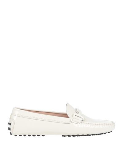 Tod's Loafers In White