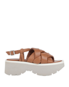 Patrizia Bonfanti Sandals In Brown