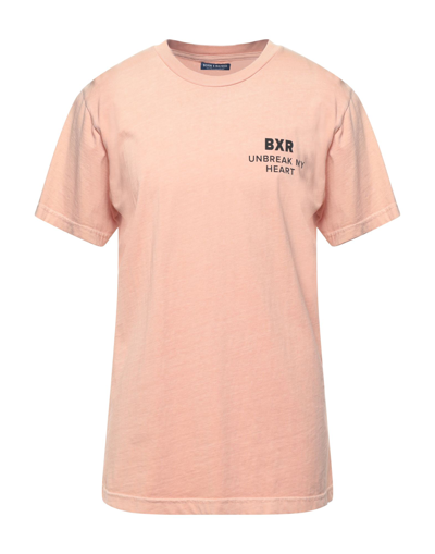 Born X Raised T-shirts In Apricot