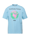Msgm T-shirts In Blue