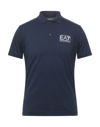 Ea7 Polo Shirts In Blue