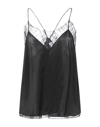 Iro Berwyn Top In Grey In Black