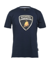 Automobili Lamborghini T-shirts In Blue
