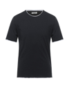 Alpha Studio T-shirts In Black