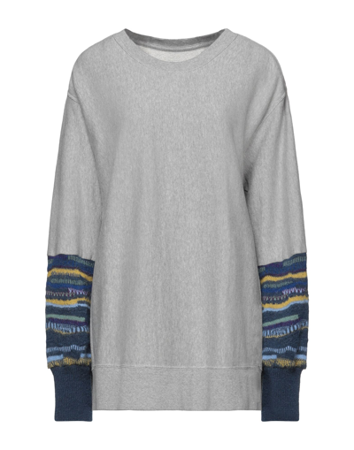 Facetasm Sweatshirts In Grey