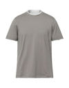 Brunello Cucinelli T-shirts In Grey