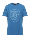 Blauer T-shirts In Slate Blue