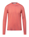 Alpha Studio Sweaters In Coral