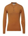 John Smedley Sweaters In Ocher