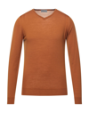 John Smedley Sweaters In Rust