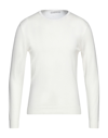 Vneck Sweaters In Ivory