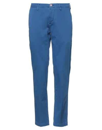 Yan Simmon Pants In Blue