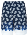 Msgm Shorts & Bermuda Shorts In Dark Blue