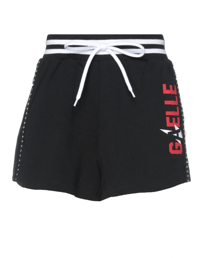 Gaelle Paris Gaëlle Paris Woman Shorts & Bermuda Shorts Black Size 0 Cotton
