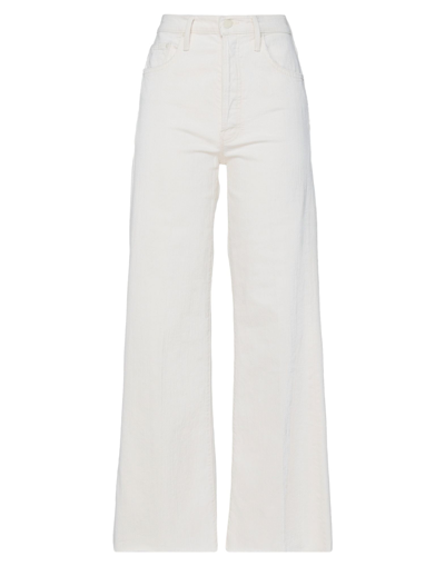 Mother Jeans In Ivory