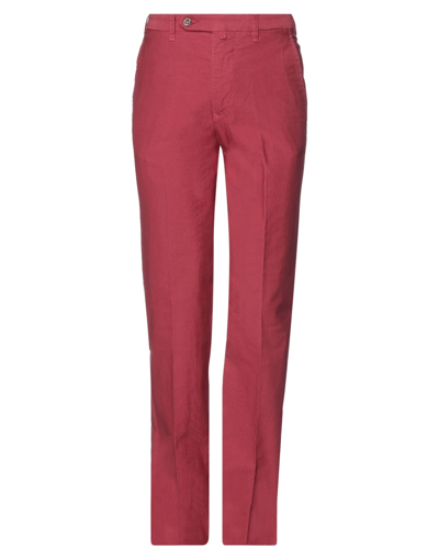 Addiction Pants In Brick Red