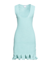 Bottega Veneta Short Dresses In Blue