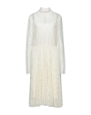 Philosophy Di Lorenzo Serafini Midi Dresses In Ivory