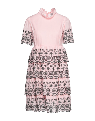 Be Blumarine Short Dresses In Pink