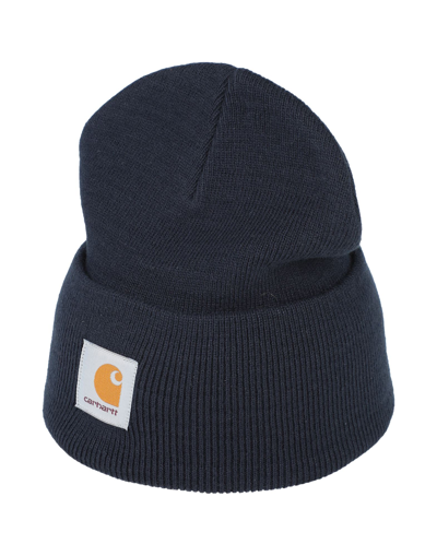 Carhartt Hats In Dark Blue