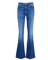 Mother The Weekender Flared High-rise Stretch-denim Jeans In First Mate