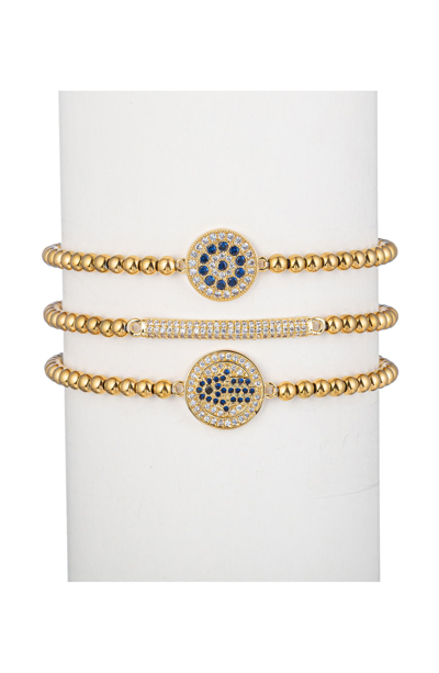 Eye Candy Los Angeles The Luxe Collection Paislee Bracelet In Gold