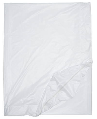 Ella Jayne Allergy Free Zipper Mattress Or Box Spring Encasement, Fits Mattresses Up To 12", Full In White