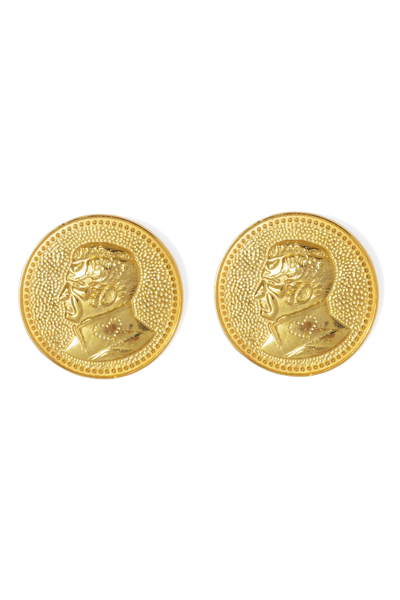 Natia X Lako Coin Earrings In Gold