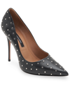 Bcbgmaxazria Women's Nova Stud Dress Pumps Women's Shoes In Black Leather